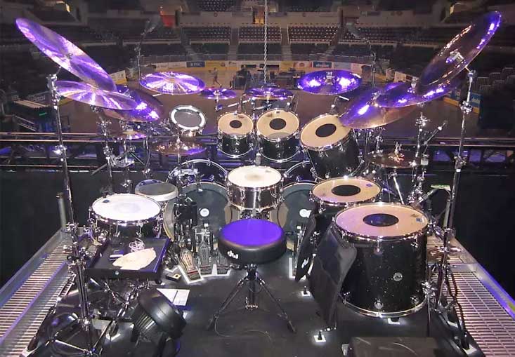 Arin Ilejay drum kit