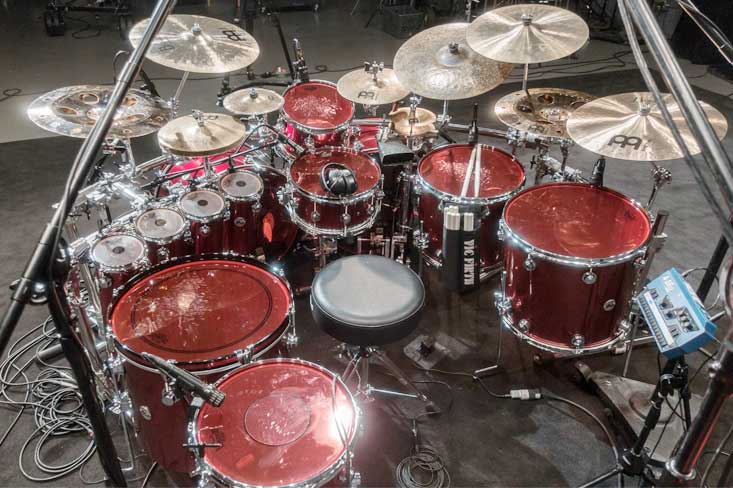 Thomas Lang drum kit