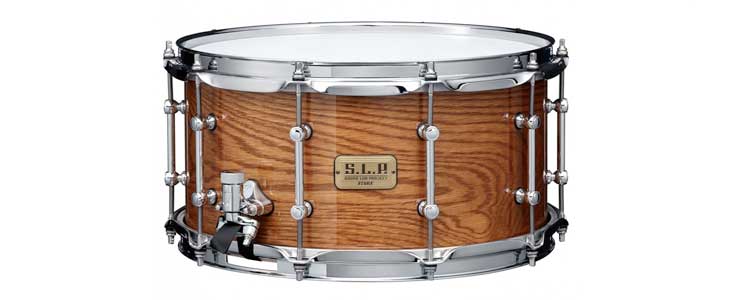Tama S.L.P. G-Maple Snare Drum w/ White oak outer ply