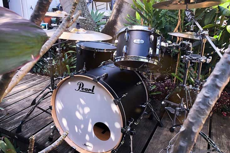 Mikaela Swan drum kit